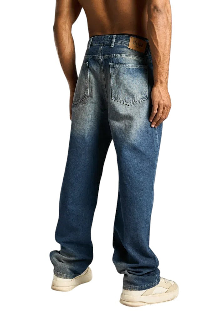 BAGGY FIT DIRTY BLUE