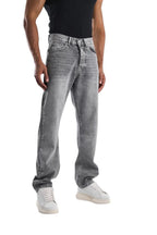 RELAXED FIT LIGHT GRAY WITH STONE EFFECT