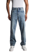 relaxed fit dirty washed