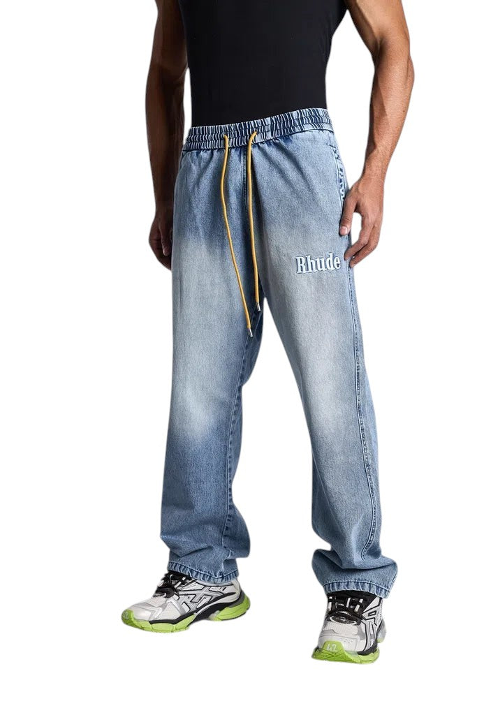 Rhude WIDE LEG DENIM
