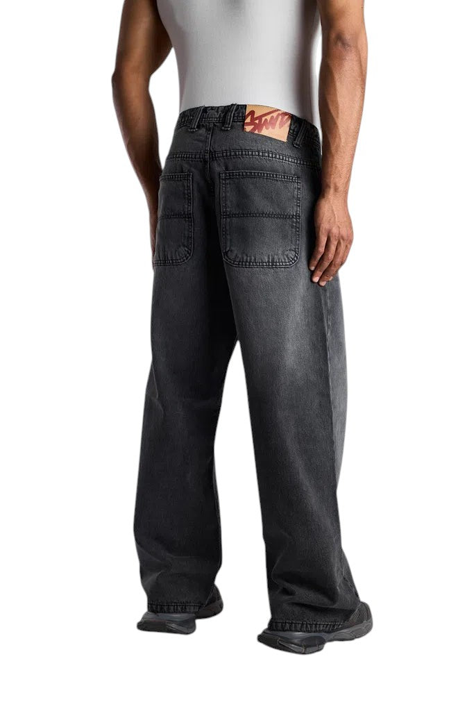 SUPER BAGGY DARK GRAY WASHED