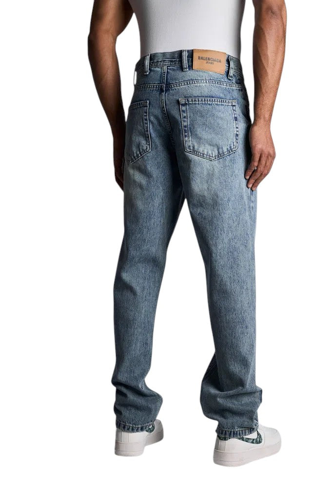 relaxed fit dirty washed