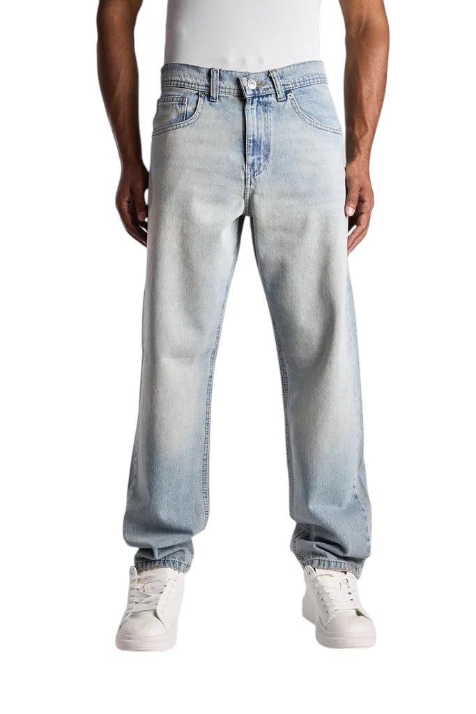 RELAXED FIT LIGHT BLUE FADED