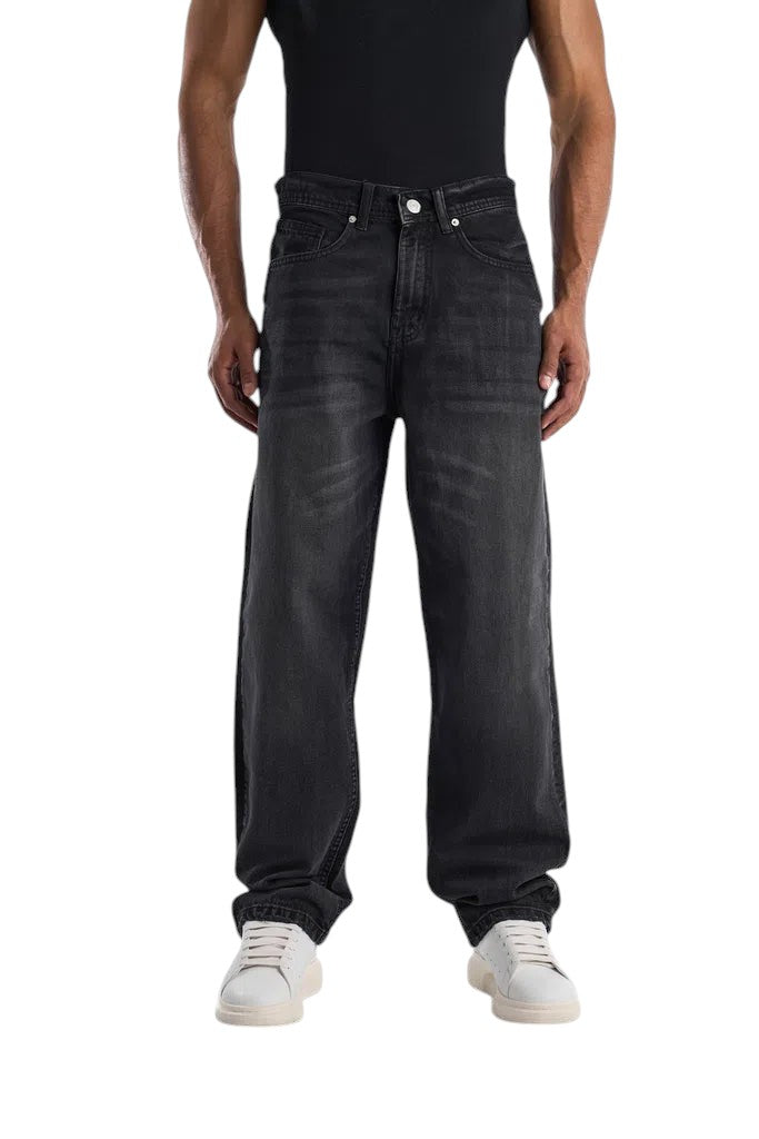 BAGGY FIT BLACK FADED
