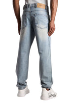RELAXED FIT LIGHT BLUE FADED