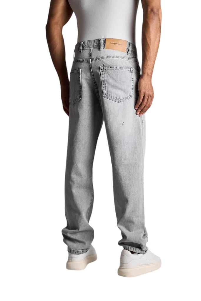 RELAXED FIT LIGHT GRAY