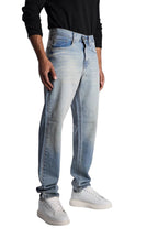relaxed fit dirty washed