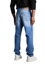 relaxed fit mid blue