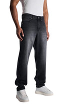 relaxed fit gray faded