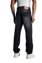relaxed fit gray faded