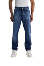 RELAXED FIT DARK BLUE WASHED