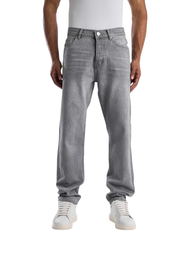 RELAXED FIT LIGHT GRAY