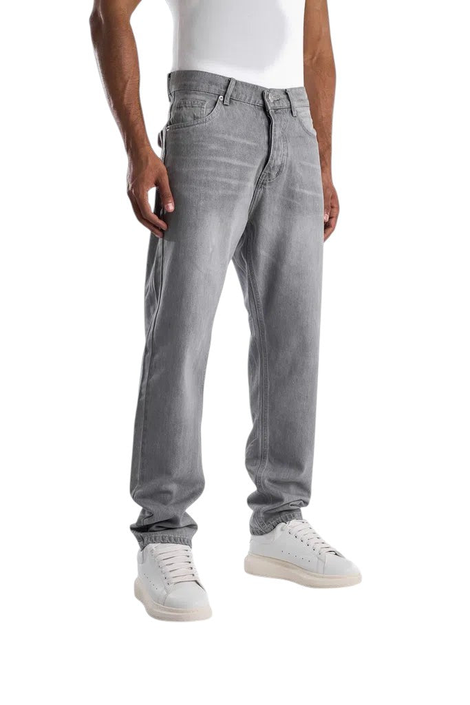RELAXED FIT LIGHT GRAY