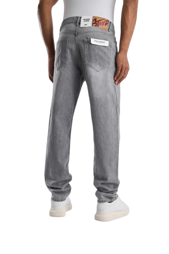 RELAXED FIT LIGHT GRAY