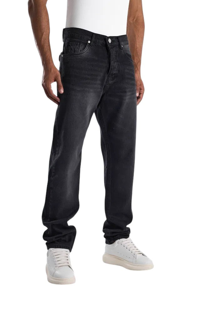 RELAXED FIT BLACK FADED