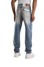RELAXED FIT BLUE GRAY WASHED