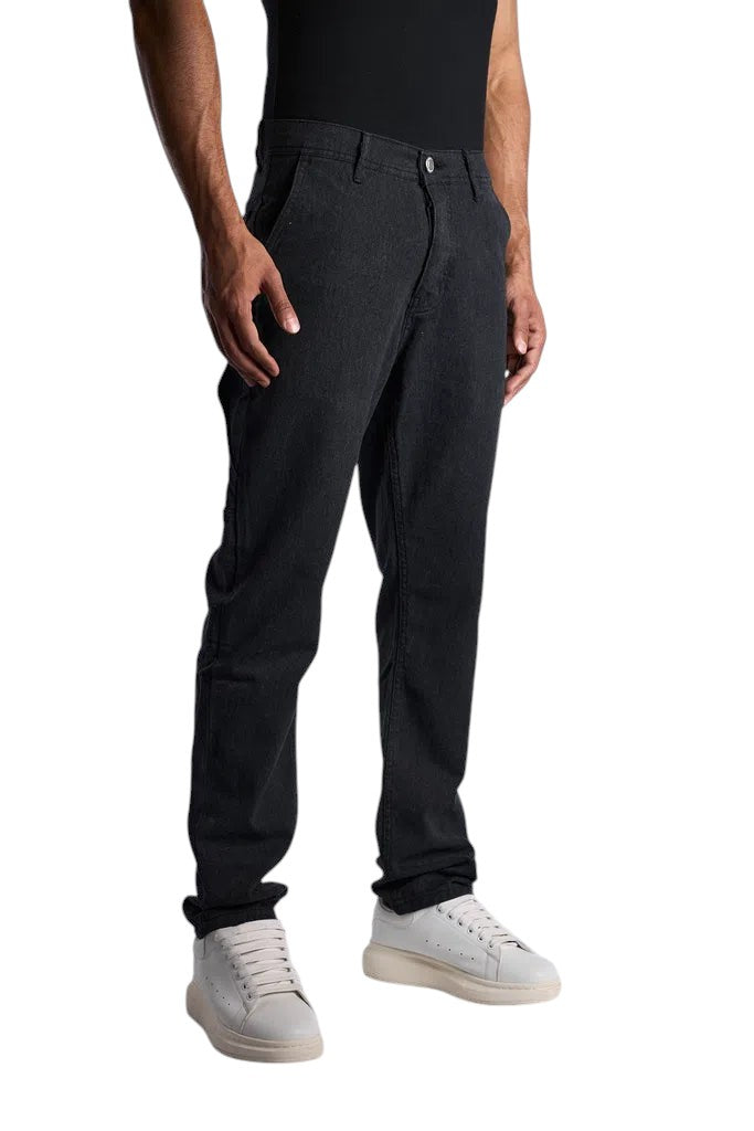 leopard PRINT Carpenter PANTS BLACK