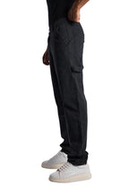leopard PRINT Carpenter PANTS BLACK