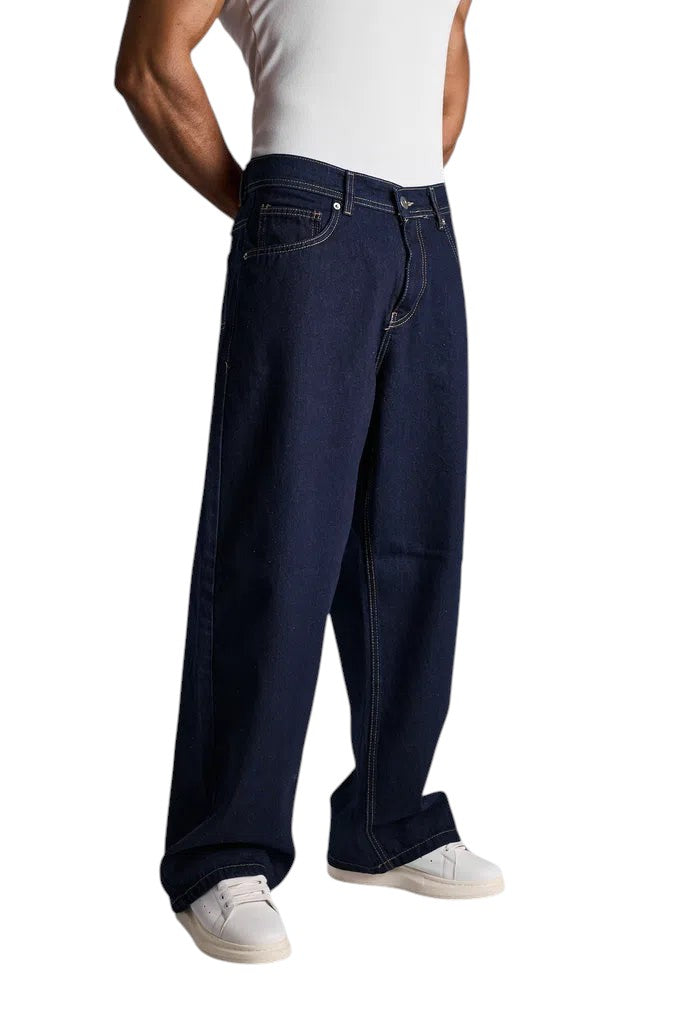 SUPER BAGGY raw jeans