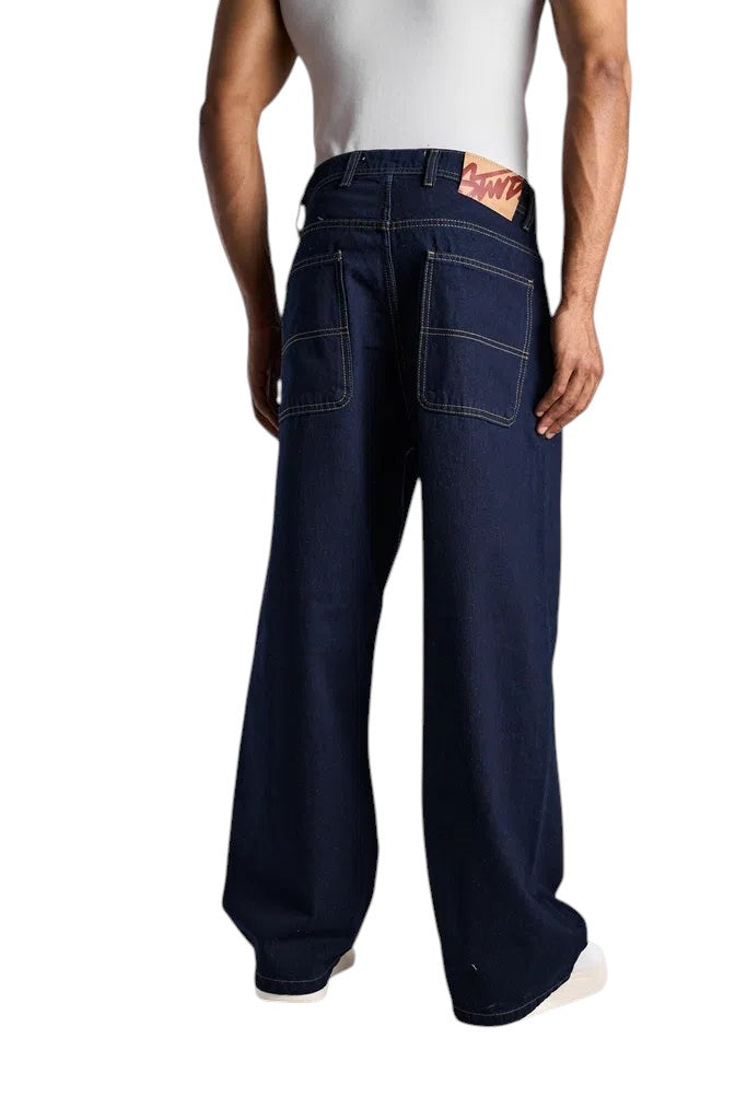SUPER BAGGY raw jeans