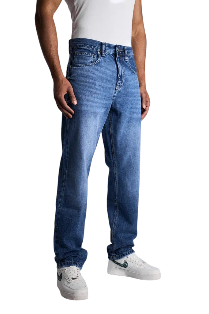 relaxed fit dark blue