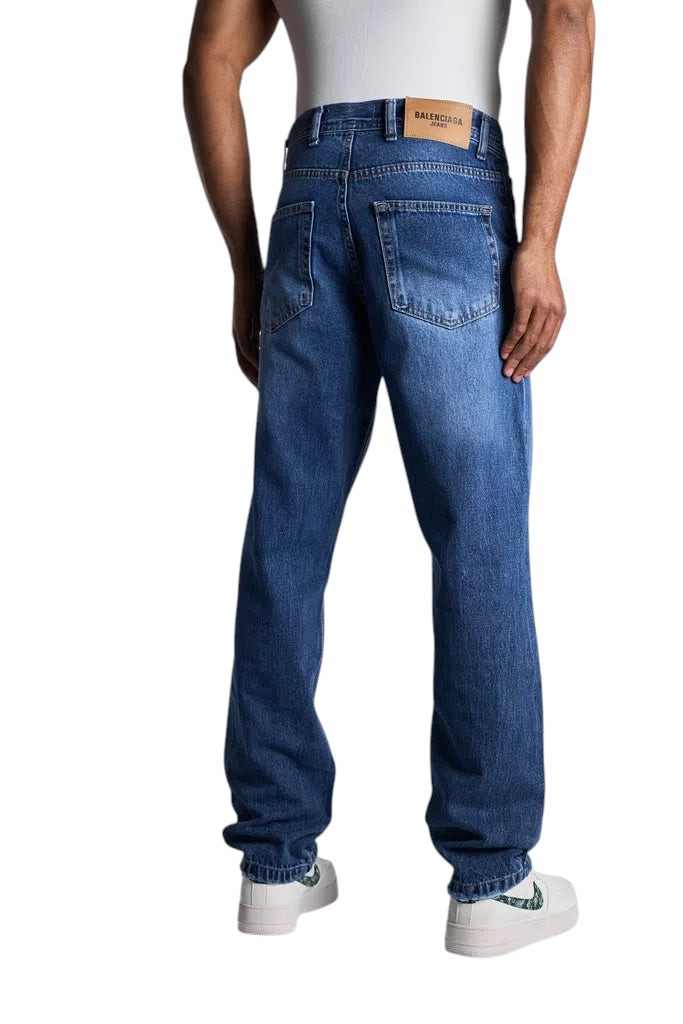 relaxed fit dark blue