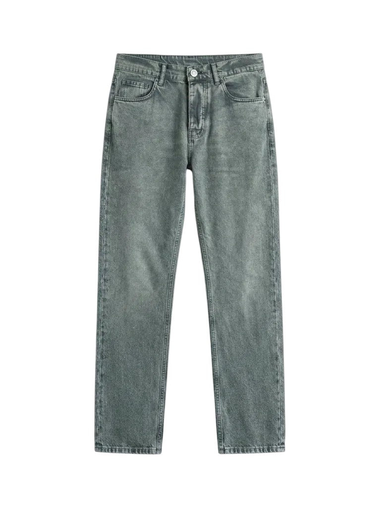 RELAXED FIT GREEN WASHED