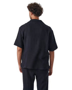linen SHORT set BLACK