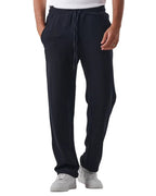 linen pants set BLACK
